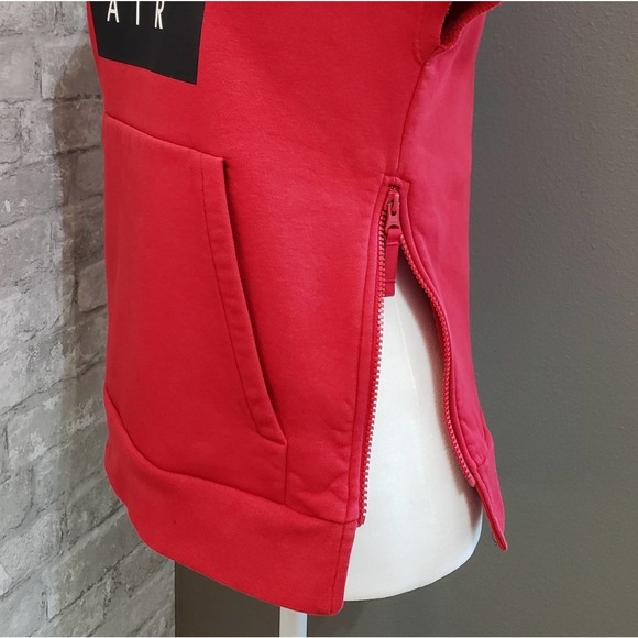 NIKE Red Fleece Lined Hoodie, Youth Size: Large $30 - Picture 4 of 8
